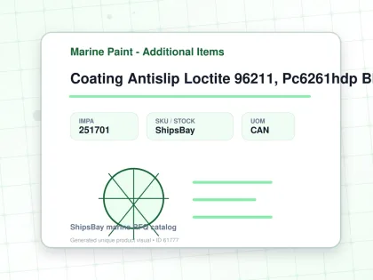 Coating Antislip Loctite 96211, Pc6261hdp Black 0.95gal - Marine Paint - Additional Items - IMPA 251701 - UOM CAN