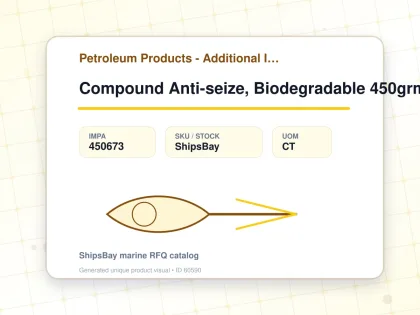 Compound Anti-seize, Biodegradable 450grm/can 24's - Petroleum Products - Additional Items - IMPA 450673 - UOM CT