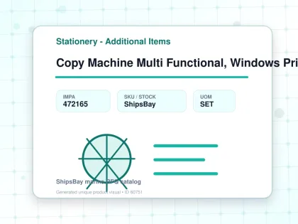 Copy Machine Multi Functional, Windows Printable A-3 Ac100v - Stationery - Additional Items - IMPA 472165 - UOM SET