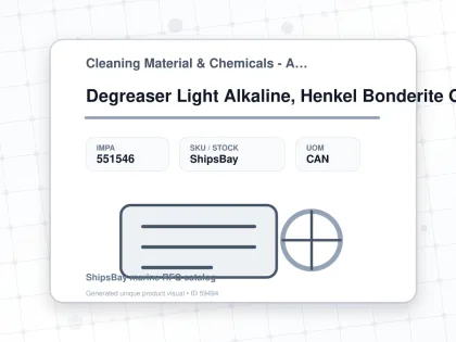 Degreaser Light Alkaline, Henkel Bonderite Grato 12 31kg - Cleaning Material & Chemicals - Additional Items - IMPA 551546 - UOM CAN