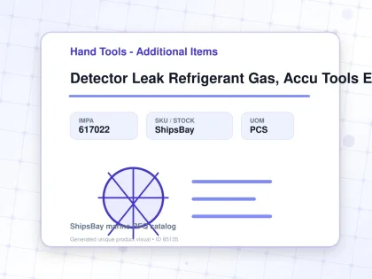 Detector Leak Refrigerant Gas, Accu Tools El-520 - Hand Tools - Additional Items - IMPA 617022 - UOM PCS