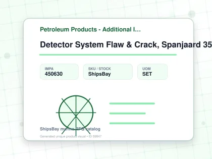 Detector System Flaw & Crack, Spanjaard 350ml X 3s - Petroleum Products - Additional Items - IMPA 450630 - UOM SET
