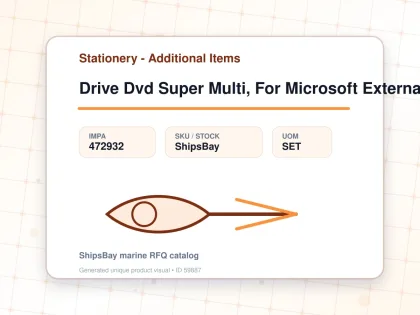 Drive Dvd Super Multi, For Microsoft External Typ - Stationery - Additional Items - IMPA 472932 - UOM SET