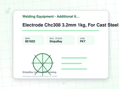 Electrode Chc308 3.2mm 1kg, For Cast Steel - Welding Equipment - Additional Items - IMPA 851622 - UOM PKT