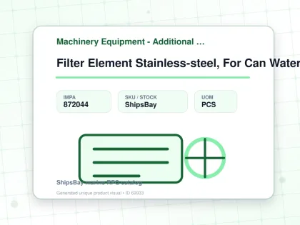 Filter Element Stainless-steel, For Can Water Filter Dia 800mm - Machinery Equipment - Additional Items - IMPA 872044 - UOM PCS