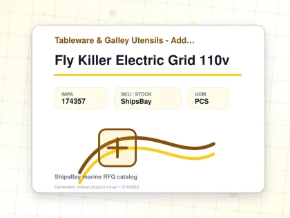 Fly Killer Electric Grid 110v - Tableware & Galley Utensils - Additional Items - IMPA 174357 - UOM PCS