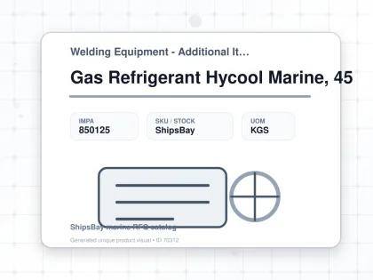 Gas Refrigerant Hycool Marine, 45 - Welding Equipment - Additional Items - IMPA 850125 - UOM KGS