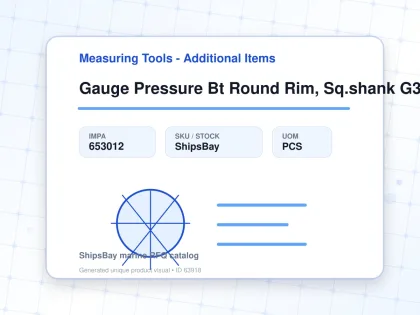 Gauge Pressure Bt Round Rim, Sq.shank G3/8 75mm 0 - 2.0mpa - Measuring Tools - Additional Items - IMPA 653012 - UOM PCS