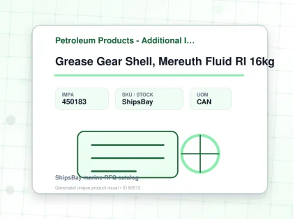 Grease Gear Shell, Mereuth Fluid Rl 16kg - Petroleum Products - Additional Items - IMPA 450183 - UOM CAN