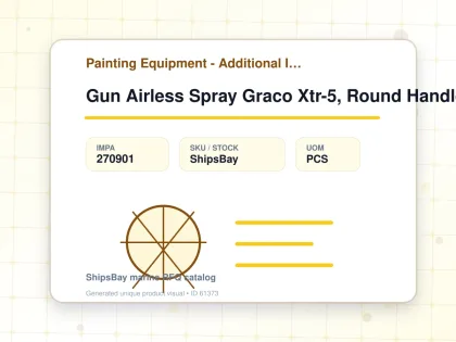 Gun Airless Spray Graco Xtr-5, Round Handle #xtr500 - Painting Equipment - Additional Items - IMPA 270901 - UOM PCS