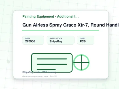 Gun Airless Spray Graco Xtr-7, Round Handle W/tip #xtr704 - Painting Equipment - Additional Items - IMPA 270906 - UOM PCS