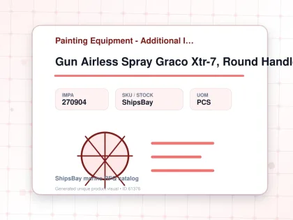 Gun Airless Spray Graco Xtr-7, Round Handle #xtr700 - Painting Equipment - Additional Items - IMPA 270904 - UOM PCS