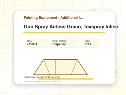 Gun Spray Airless Graco, Texspray Inline - Painting Equipment - Additional Items - IMPA 271001 - UOM PCS