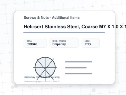 Heli-sert Stainless Steel, Coarse M7 X 1.0 X 14mm - Screws & Nuts - Additional Items - IMPA 693848 - UOM PCS