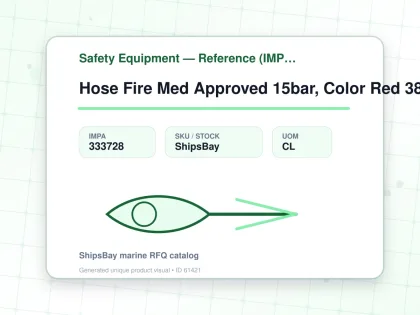 Hose Fire Med Approved 15bar, Color Red 38mmx30m Sf12030383 - Safety Equipment — Reference (IMPA) - IMPA 333728 - UOM CL