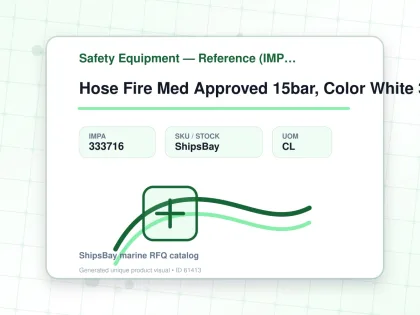 Hose Fire Med Approved 15bar, Color White 38mmx20m Sf1210382 - Safety Equipment — Reference (IMPA) - IMPA 333716 - UOM CL