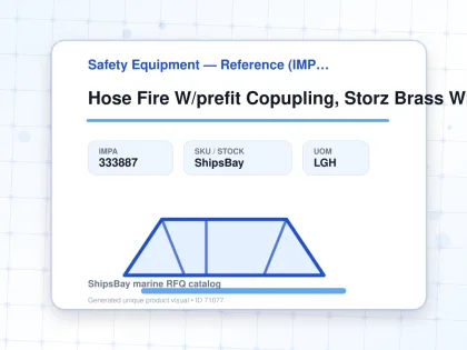 Hose Fire W/prefit Copupling, Storz Brass White 52mmx15mtr - Safety Equipment — Reference (IMPA) - IMPA 333887 - UOM LGH