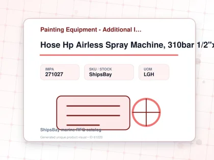Hose Hp Airless Spray Machine, 310bar 1/2"x7.6m Graco H45025 - Painting Equipment - Additional Items - IMPA 271027 - UOM LGH
