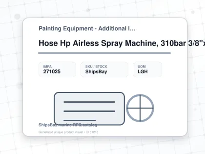 Hose Hp Airless Spray Machine, 310bar 3/8"x15.2m Graco H43850 - Painting Equipment - Additional Items - IMPA 271025 - UOM LGH