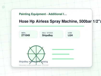 Hose Hp Airless Spray Machine, 500bar 1/2"x30.5m Graco H7501x - Painting Equipment - Additional Items - IMPA 271049 - UOM LGH