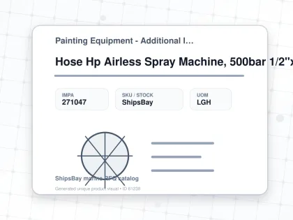 Hose Hp Airless Spray Machine, 500bar 1/2"x7.6m Graco H75025 - Painting Equipment - Additional Items - IMPA 271047 - UOM LGH