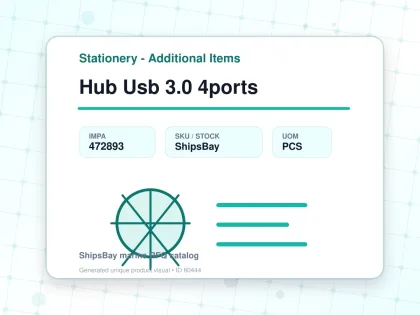 Hub Usb 3.0 4ports - Stationery - Additional Items - IMPA 472893 - UOM PCS