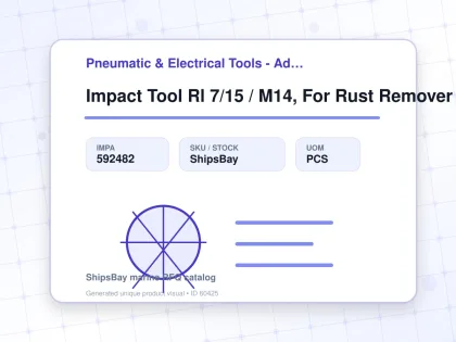 Impact Tool Rl 7/15 / M14, For Rust Remover - Pneumatic & Electrical Tools - Additional Items - IMPA 592482 - UOM PCS