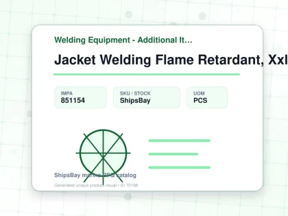 Jacket Welding Flame Retardant, Xxl - Welding Equipment - Additional Items - IMPA 851154 - UOM PCS