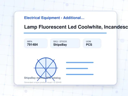 Lamp Fluorescent Led Coolwhite, Incandescent 17w 28x1198mm - Electrical Equipment - Additional Items - IMPA 791484 - UOM PCS