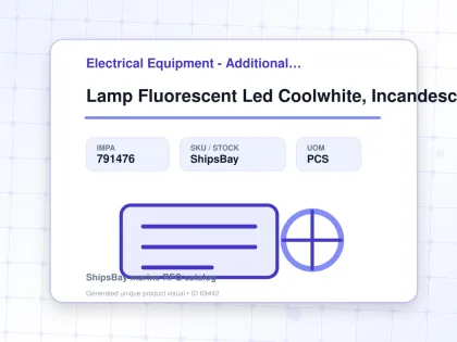 Lamp Fluorescent Led Coolwhite, Incandescent 20w 26x1198mm - Electrical Equipment - Additional Items - IMPA 791476 - UOM PCS