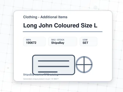 Long John Coloured Size L - Clothing - Additional Items - IMPA 190672 - UOM SET