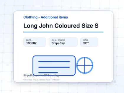 Long John Coloured Size S - Clothing - Additional Items - IMPA 190687 - UOM SET
