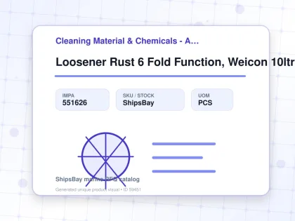 Loosener Rust 6 Fold Function, Weicon 10ltr - Cleaning Material & Chemicals - Additional Items - IMPA 551626 - UOM PCS