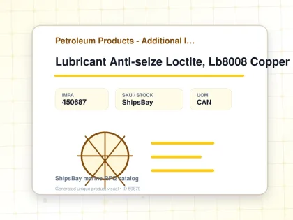 Lubricant Anti-seize Loctite, Lb8008 Copper Brush-top 1lb - Petroleum Products - Additional Items - IMPA 450687 - UOM CAN