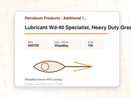 Lubricant Wd-40 Specialist, Heavy Duty Grease 396grm - Petroleum Products - Additional Items - IMPA 450729 - UOM TIN