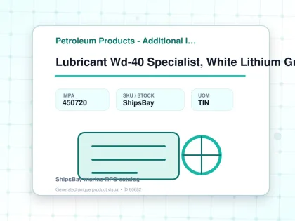 Lubricant Wd-40 Specialist, White Lithium Grease 360ml - Petroleum Products - Additional Items - IMPA 450720 - UOM TIN