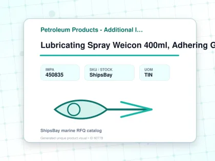 Lubricating Spray Weicon 400ml, Adhering Grease Extra Strong - Petroleum Products - Additional Items - IMPA 450835 - UOM TIN