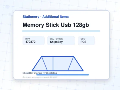 Memory Stick Usb 128gb - Stationery - Additional Items - IMPA 472872 - UOM PCS