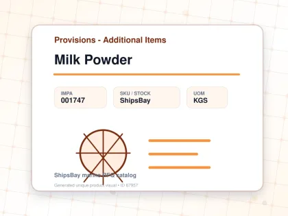 Milk Powder - Provisions - Additional Items - IMPA 001747 - UOM KGS