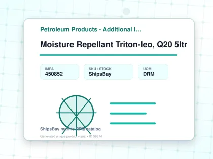 Moisture Repellant Triton-leo, Q20 5ltr - Petroleum Products - Additional Items - IMPA 450852 - UOM DRM