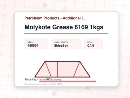 Molykote Grease 6169 1kgs - Petroleum Products - Additional Items - IMPA 450554 - UOM CAN