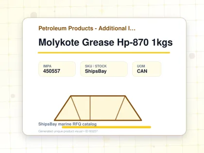 Molykote Grease Hp-870 1kgs - Petroleum Products - Additional Items - IMPA 450557 - UOM CAN