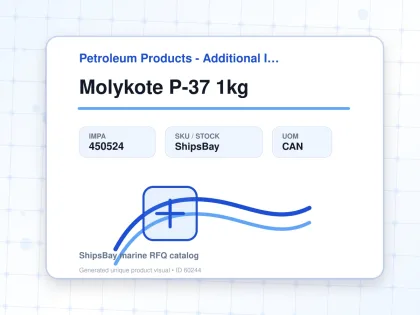 Molykote P-37 1kg - Petroleum Products - Additional Items - IMPA 450524 - UOM CAN