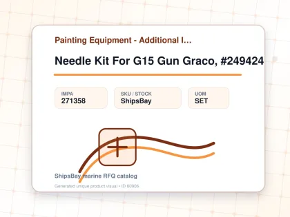 Needle Kit For G15 Gun Graco, #249424 - Painting Equipment - Additional Items - IMPA 271358 - UOM SET