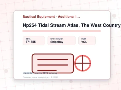 Np254 Tidal Stream Atlas, The West Country - Nautical Equipment - Additional Items - IMPA 371755 - UOM VOL