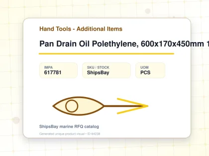 Pan Drain Oil Polethylene, 600x170x450mm 16ltr - Hand Tools - Additional Items - IMPA 617781 - UOM PCS