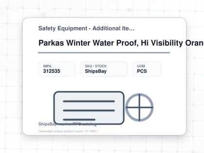Parkas Winter Water Proof, Hi Visibility Orange/grey M - Safety Equipment - Additional Items - IMPA 312535 - UOM PCS