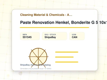 Paste Renovation Henkel, Bonderite G 5 10x1.4kg - Cleaning Material & Chemicals - Additional Items - IMPA 551545 - UOM CAN