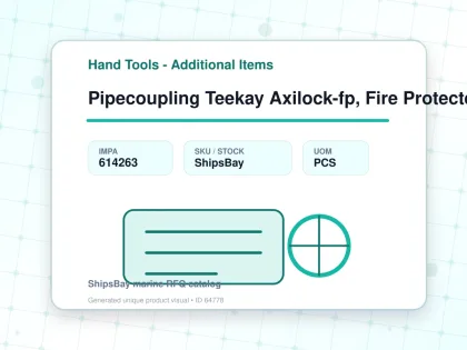 Pipecoupling Teekay Axilock-fp, Fire Protected Pipe Od 144mm - Hand Tools - Additional Items - IMPA 614263 - UOM PCS