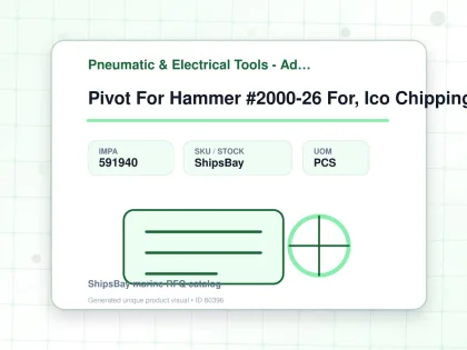 Pivot For Hammer #2000-26 For, Ico Chipping Hammer - Pneumatic & Electrical Tools - Additional Items - IMPA 591940 - UOM PCS